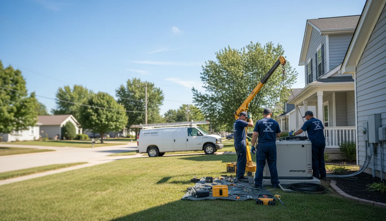 Generator Installation in Camanche, IA near me